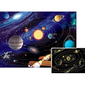 Puzzle sistemul solar 500 piese starline lumineaza in intuneric Ravensburger - 1
